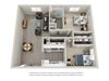 Aspire Lakewood | 2x1 Keystone Floor Plan | Lakewood, CO Apartments